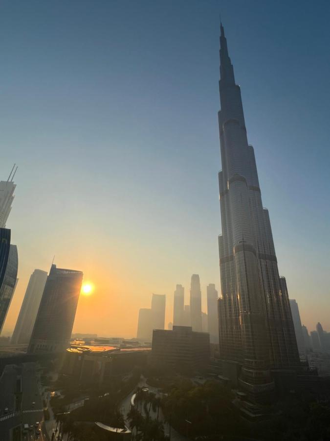 Prestige Living 1Br With Full Burj Khalifa View By Auberge Dubai Exteriör bild