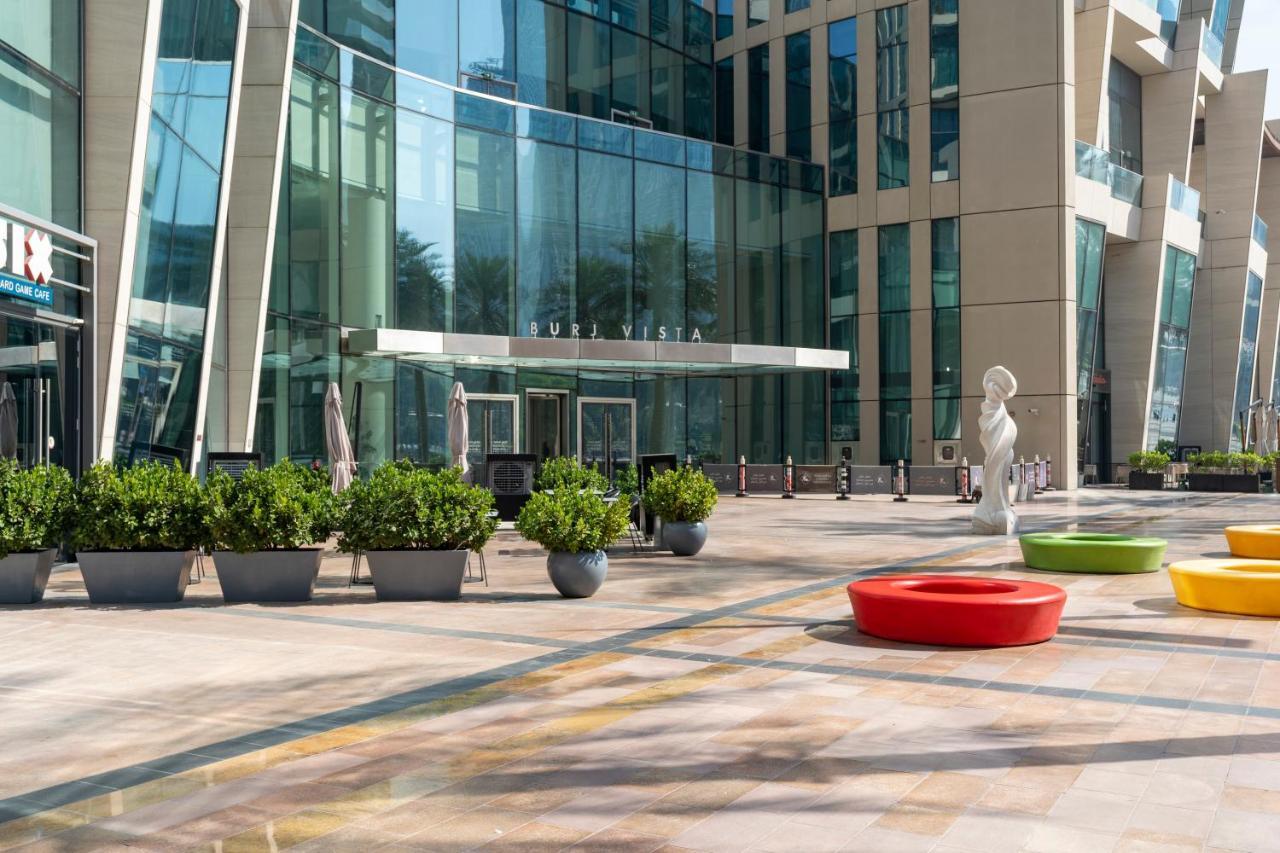 Prestige Living 1Br With Full Burj Khalifa View By Auberge Dubai Exteriör bild